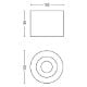 Εικόνα της Φωτιστικό Οροφής Σποτ Philips myLiving Phase 2700K 500lm 4.5W White