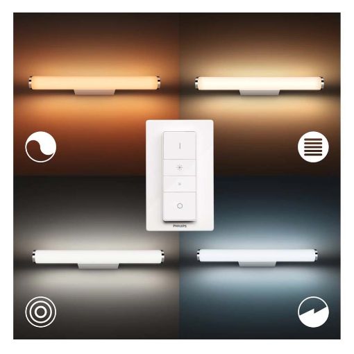 Εικόνα της Φωτιστικό Καθρέφτη Philips Hue Adore White Ambiance Dimmer Switch 2200K - 6500K 990lmWhite 929003056601