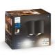 Εικόνα της Διπλό Φωτιστικό Σποτ Philips Hue Pillar Dimmer Switch 2200K - 6500K 700lm Black 929003046401