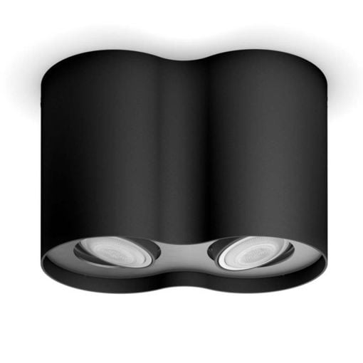 Εικόνα της Διπλό Φωτιστικό Σποτ Philips Hue Pillar Dimmer Switch 2200K - 6500K 700lm Black 929003046401