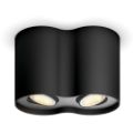 Εικόνα της Διπλό Φωτιστικό Σποτ Philips Hue Pillar Dimmer Switch 2200K - 6500K 700lm Black 929003046401