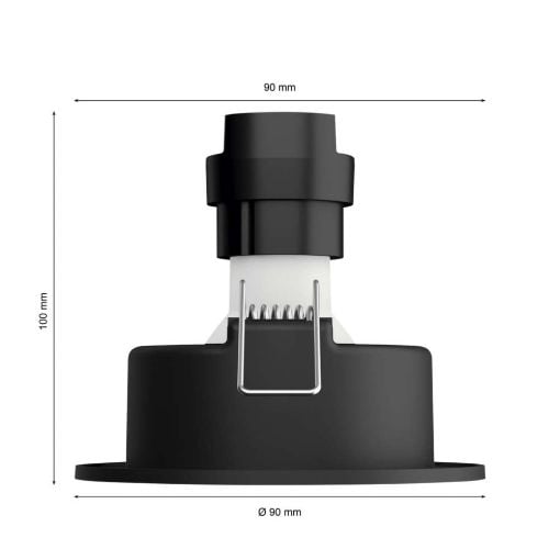 Εικόνα της Χωνευτό Σποτ Philips Hue Centura White and Color Ambiance GU10 Aluminium 929003047401