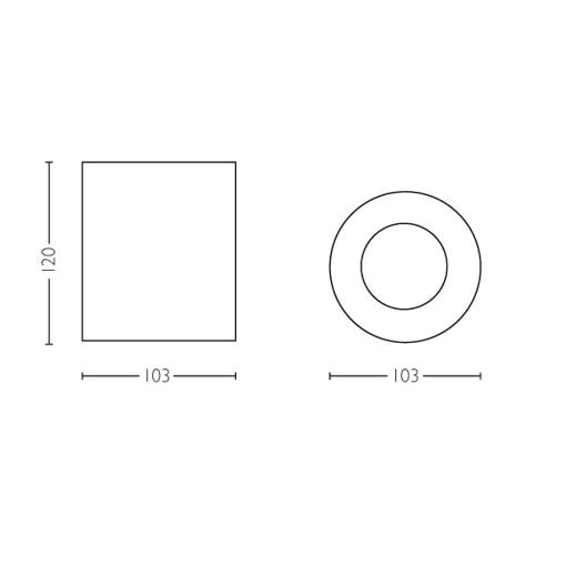 Εικόνα της Φωτιστικό Σποτ Philips Hue Pillar Dimmer Switch 2200K - 6500K 700lm Black 929003046501