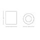 Εικόνα της Φωτιστικό Σποτ Philips Hue Pillar Dimmer Switch 2200K - 6500K 700lm Black 929003046501
