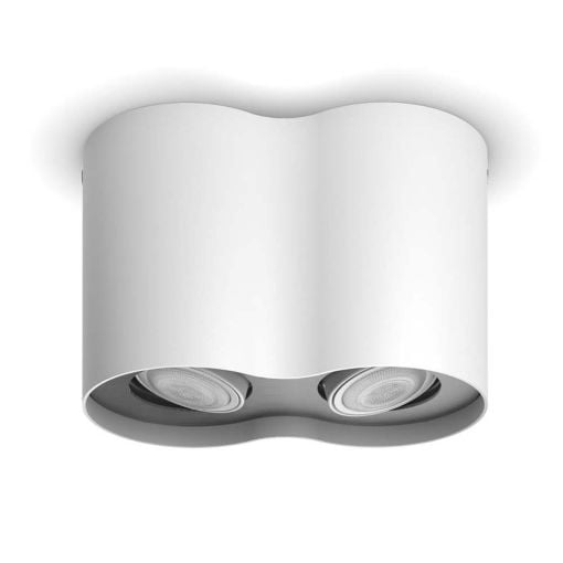 Εικόνα της Διπλό Φωτιστικό Σποτ Philips Hue Pillar Dimmer Switch 2200K - 6500K 700lm White 929003046601