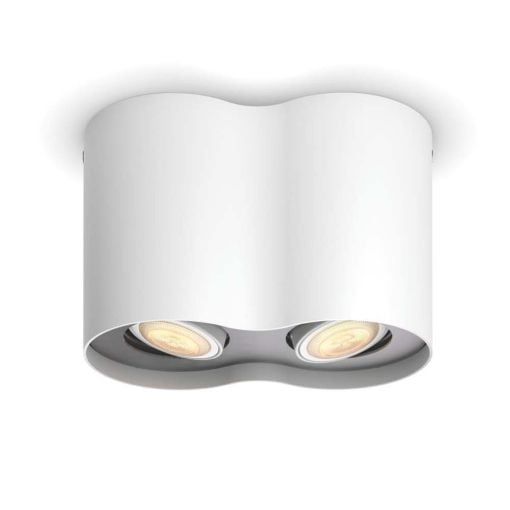 Εικόνα της Διπλό Φωτιστικό Σποτ Philips Hue Pillar Dimmer Switch 2200K - 6500K 700lm White 929003046601