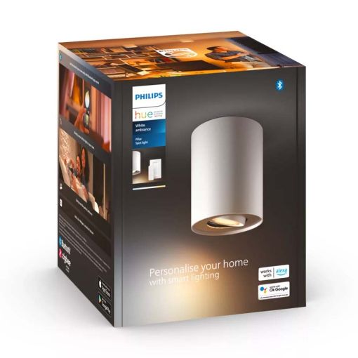 Εικόνα της Φωτιστικό Σποτ Philips Hue Pillar Dimmer Switch 2200K - 6500K 700lm White 929003046701