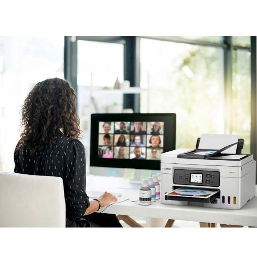 Εικόνα της Πολυμηχάνημα Inkjet Canon Maxify GX4040 MegaTank White 5779C009AA