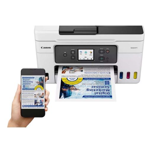 Εικόνα της Πολυμηχάνημα Inkjet Canon Maxify GX4040 MegaTank White 5779C009AA