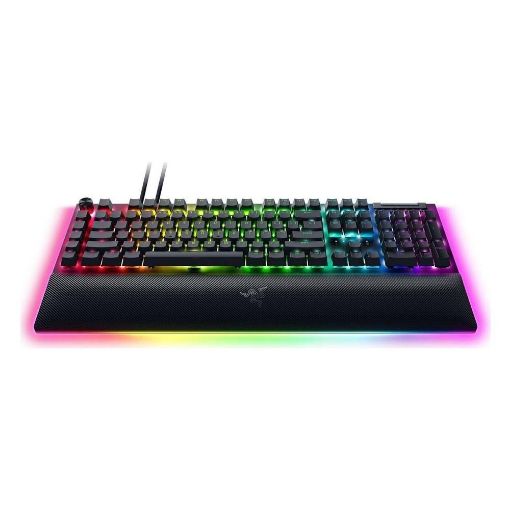 Εικόνα της Πληκτρολόγιο Razer BlackWidow V4 Pro Green Switches RGB (US) RZ03-04680100-R3M1