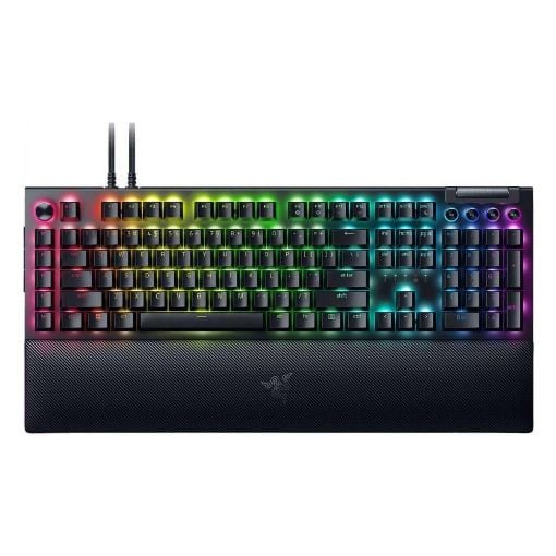 Εικόνα της Πληκτρολόγιο Razer BlackWidow V4 Pro Green Switches RGB (US) RZ03-04680100-R3M1