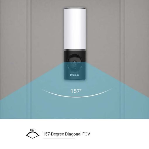 Εικόνα της Smart Camera Ezviz LC3 Wi-Fi Security & Wall-Light IP67 CS-LC3-A0