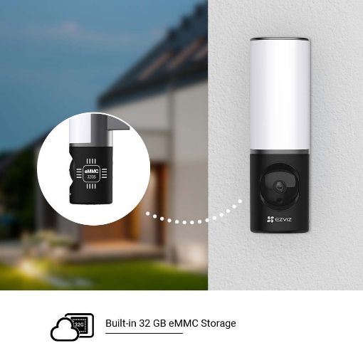 Εικόνα της Smart Camera Ezviz LC3 Wi-Fi Security & Wall-Light IP67 CS-LC3-A0