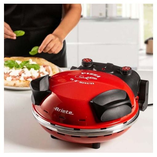Εικόνα της Παρασκευαστής Πίτσας Ariete 0909/10 1200W Red