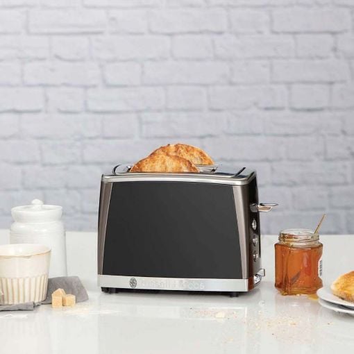 Εικόνα της Φρυγανιέρα Russell Hobbs Luna 2 Slice 1550W Matte Black/Silver 26150-56