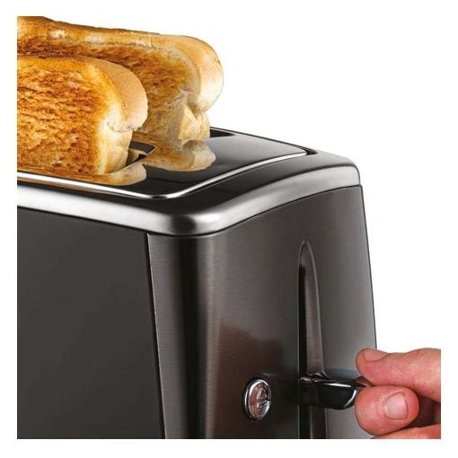 Εικόνα της Φρυγανιέρα Russell Hobbs Luna 2 Slice 1550W Matte Black/Silver 26150-56