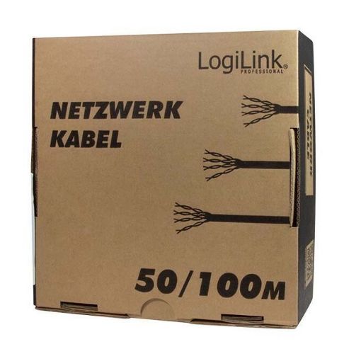 Εικόνα της Κουλούρα Logilink SF/UTP CAT.5 50m Grey CPV0030