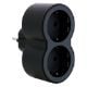 Εικόνα της Πολύπριζο Legrand 2 Θέσεων Black 694517