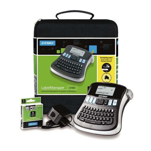 Εικόνα της Ετικετογράφος Dymo LabelManager 210D Case Kit S0964070