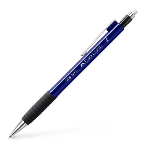Εικόνα της Μηχανικό Μολύβι Faber - Castell Grip 1345 0.5mm 134555 Dark Blue