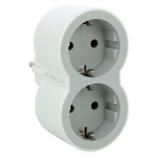 Εικόνα της Πολύπριζο Legrand 2 Θέσεων Grey 694516