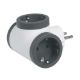 Εικόνα της Πολύπριζο Legrand 3 Θέσεων White/Dark Grey 694520