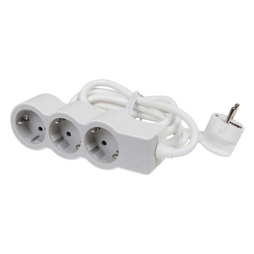 Εικόνα της Πολύπριζο Legrand 3 Θέσεων 3m White/Grey 694559