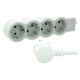 Εικόνα της Πολύπριζο Legrand 4 Θέσεων 1.5m White/Grey 694552