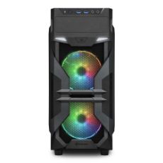 Εικόνα της Sharkoon VG7-W Midi-Tower with RGB LED Fans Black