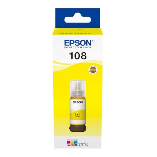 Εικόνα της Μελάνι Epson 108 Yellow C13T09C44A