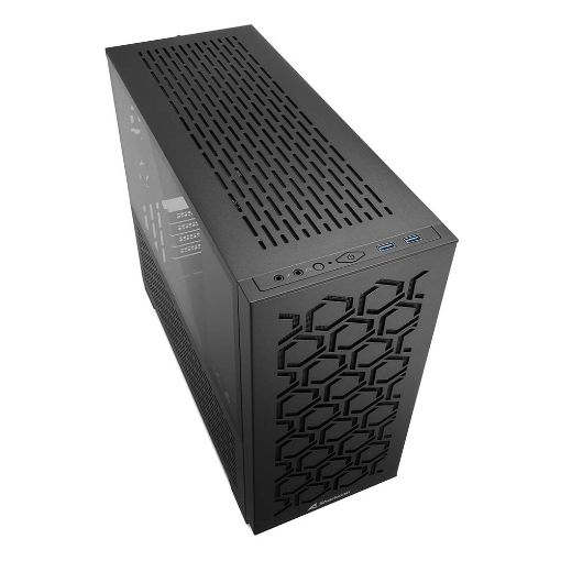 Εικόνα της Sharkoon MS-Y1000 Midi-Tower Tempered Glass Black