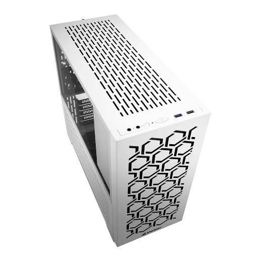 Εικόνα της Sharkoon MS-Y1000 Midi-Tower Tempered Glass White