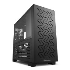 Εικόνα της Sharkoon MS-Z1000 Midi-Tower Tempered Glass Black