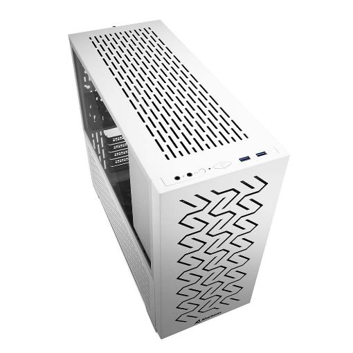 Εικόνα της Sharkoon MS-Z1000 Midi-Tower Tempered Glass White