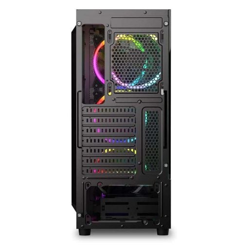 Εικόνα της Sharkoon RGB Wave Full Tower Tempered Glass Black