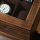 Εικόνα της Songmics Watch Box Rustic Walnut 19 x 27 x 12.5 cm JOW008K01