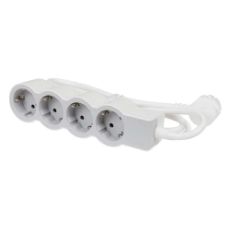 Εικόνα της Πολύπριζο Legrand 4 Θέσεων 5m White/Light Grey 694569