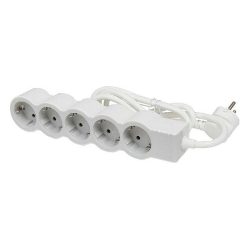 Εικόνα της Πολύπριζο Legrand 5 Θέσεων 1.5m White/Light Grey 694555
