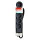 Εικόνα της Πολύπριζο Legrand 5 Θέσεων 3m Black/Dark Grey 694564