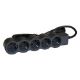 Εικόνα της Πολύπριζο Legrand 5 Θέσεων 3m Black/Dark Grey 694564