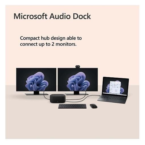 Εικόνα της Microsoft Audio Dock Black IVF-00010