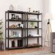 Εικόνα της Songmics Ραφιέρα Dexion Vintage με 5 Ράφια 150 x 75 x 30 cm Black/Brown GLR030B01