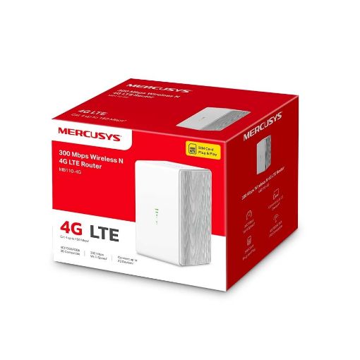 Εικόνα της Router Mercusys 4G LTE Wireless N300 MB110-4G