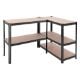Εικόνα της Songmics Ραφιέρα Dexion με 5 Ράφια 180 x 90 x 40 cm Black/Brown GLR040B01