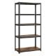 Εικόνα της Songmics Ραφιέρα Dexion Vintage με 5 Ράφια 180 x 90 x 40 cm Black/Brown GLR040B11