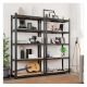 Εικόνα της Songmics Ραφιέρα Dexion με 5 Ράφια 200 x 100 x 50 cm Black/Brown GLR050B01