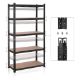 Εικόνα της Songmics Ραφιέρα Dexion με 5 Ράφια 200 x 100 x 50 cm Black/Brown GLR050B01
