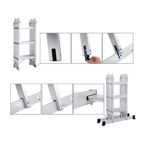 Εικόνα της Songmics Πολυμορφική Σκάλα 350cm GLT36M