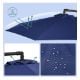 Εικόνα της Songmics Ομπρέλα Κρεμαστή Στρογγυλή με Μεταλλική Βάση Φ3m Navy Blue GPU016L01