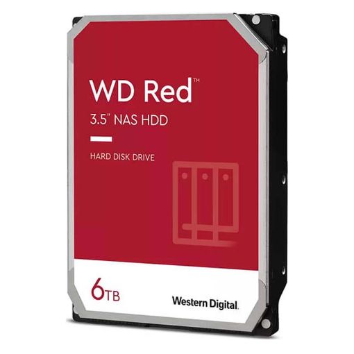 Εικόνα της Εσωτερικός Σκληρός Δίσκος NAS Western Digital Red Plus 6TB 3.5" SATA III 256MB 5400rpm WD60EFPX
